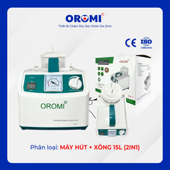 Máy Hút + Xông 1 Bình Oromi SS-6A (15L)