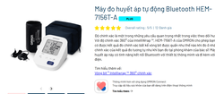 Máy Đo Huyết Áp Bắp Tay Omron HEM-7156T-A