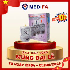Máy đo 3 in 1 đường huyết, mỡ máu, gout EasyTouch®GCU - chưa kèm que thử