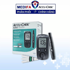 [COMBO] Máy Đo Đường Huyết ACCU-CHEK® Active Kèm Hộp 50 Que Thử - MG/DL