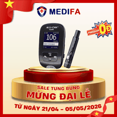 Máy đo đường huyết ACCU-CHEK Guide (Mmol/L) - không kèm que