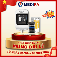 [COMBO] Máy Đo Đường Huyết ACCU-CHEK® Instant Kèm Hộp 25 Que Thử  & 25 Kim SoftClix - MMOL/L