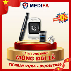 [COMBO] Máy Đo Đường Huyết ACCU-CHEK Instant (MG/DL) & 25 Que Thử