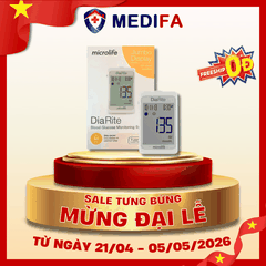Máy đo đường huyết Microlife DiaRite BGM (MG/DL) - không kèm que