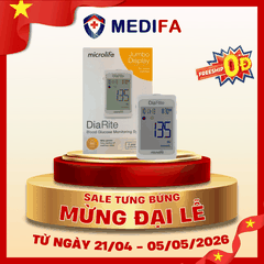 Máy đo đường huyết Microlife DiaRite BGM (MMOL/L) - không kèm que