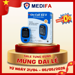 Máy đo đường huyết On Call EZ II (mg/dL) - không kèm que