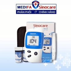Máy Đo Đường Huyết Sinocare Safe-Accu 2 - MMOL/L