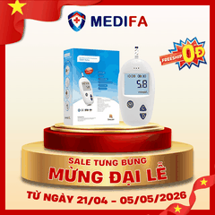 Máy đo đường huyết Sinocare Safe Accu (Mmol/L) - không kèm que