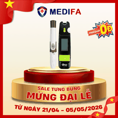 Máy Đo Đường Huyết Uright TD-4265 Kèm Hộp 25 Que Thử Đường Huyết, 10 Kim lấy máu.