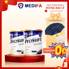 [COMBO] 2 Hộp Sữa Prosure Abbott Hương Vani 380g