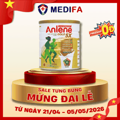 Sữa Bột Anlene Gold 5X Hương Vani Hộp Thiếc 800g