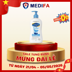 Sữa tắm gội cho bé Cetaphil Baby Gentle Wash & Shampoo 400ml