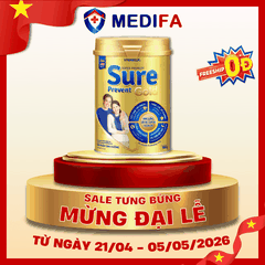 Sữa Bột Vinamilk Sure Prevent Hộp Thiếc 900g