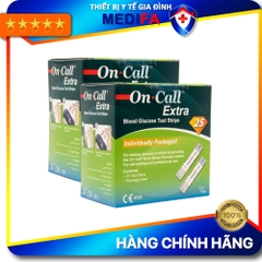 [COMBO] Combo 2 Hộp Que Thử Đường Huyết On Call Extra