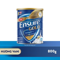 Sữa Ensure Gold hương Vani mới 800g