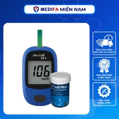 [COMBO] Máy Đo Đường Huyết On Call EZ II (MG/DL) Kèm 25 Que Thử & 10 Kim Lấy Máu