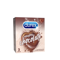 Hộp 3 chiếc bao cao su Durex Naughty Chocolate