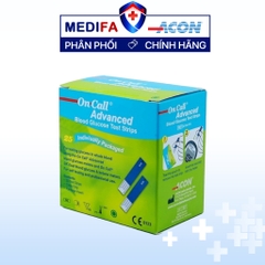 Hộp 25 que thử đường huyết On Call Advanced