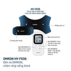 Máy Xung Điện Trị Liệu Omron HV-F030