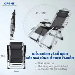 Ghế Xếp Thư Giãn Oromi G2