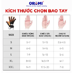 Găng Tập Tay Phục Hồi Chức Năng Oromi 965