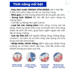 Máy Tăm Nước Oromi VTM-5025A