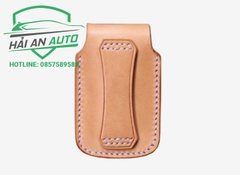 Bao da chìa khóa smartkey Honda handmade - Mẫu cúc bấm