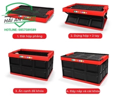 Hộp đựng đồ cốp sau gấp gọn