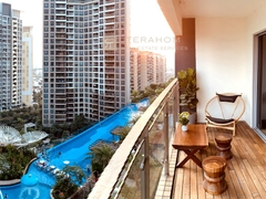 VIP- BÁN NHANH 4PN ĐẸP NHẤT DỰ ÁN BAN CÔNG RỘNG VIEW HỒ BƠI 193M2 CHỈ 32 TỶ
