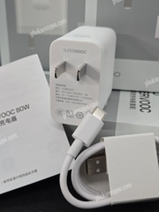 Bộ sạc SuperVOOC 80W cho OPPO Reno14Pro 5G  - Chính Hãng