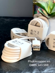Cáp Sạc Nhanh Oppo VOOC USB Type C (Lõi Trắng) - Dài 1 mét - Hàng Chính Hãng