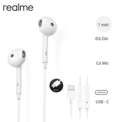 Tai Nghe Realme 7 - Jack USB-C - Hàng Chính Hãng - Fullbox
