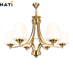Đèn chùm tân cổ điển Nally 6 bóng