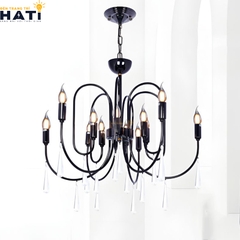 Đèn chùm tân cổ điển Prising 6+6 bóng