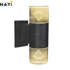 Đèn ống nhòm 2 đầu hoạ tiết kim cương