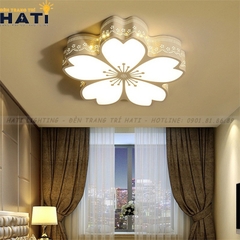 Đèn ốp trần led hình bông mai