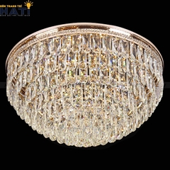 Đèn ốp trần pha lê tròn Renato
