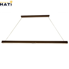 Đèn thả decor Zacki màu nâu