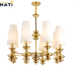 Đèn chùm tân cổ điển Organi 8 bóng