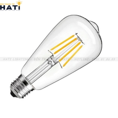 Bóng đèn thuỷ tinh Edison ST64 4w ánh sáng vàng