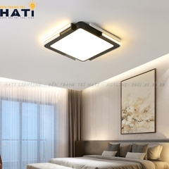 Đèn ốp trần led Lavender viền đen