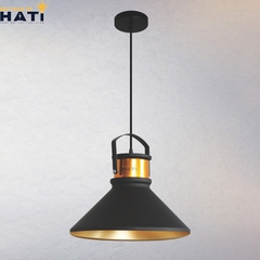 Đèn thả chóa nhôm hình nón