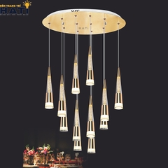 Đèn thả led 12 sao băng