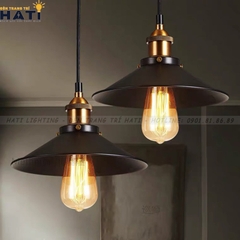 Đèn thả decor đĩa bay choá cụp