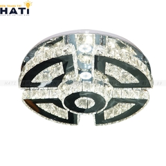Đèn ốp trần pha lê tròn Josia
