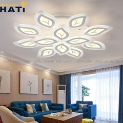 Đèn ốp trần led 12 chiếc lá