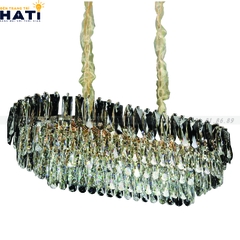 Đèn thả pha lê Karely ngang 800mm