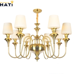 Đèn chùm tân cổ điển Respon 8 bóng