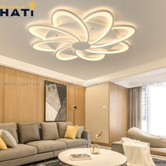 Đèn ốp trần led Sugi 8 cánh