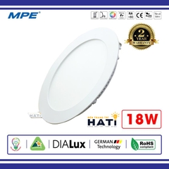 Đèn âm trần tròn siêu mỏng MPE RPL 18w